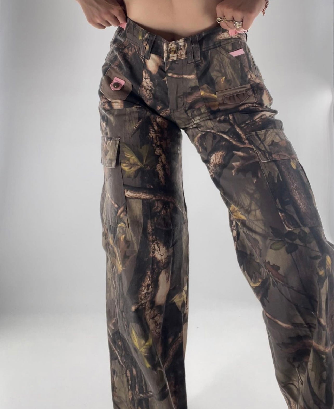 Camo Cargoes ~*with some girly details*~