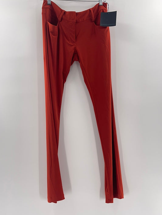 Norma Kamali Cinnamon Colored Pants