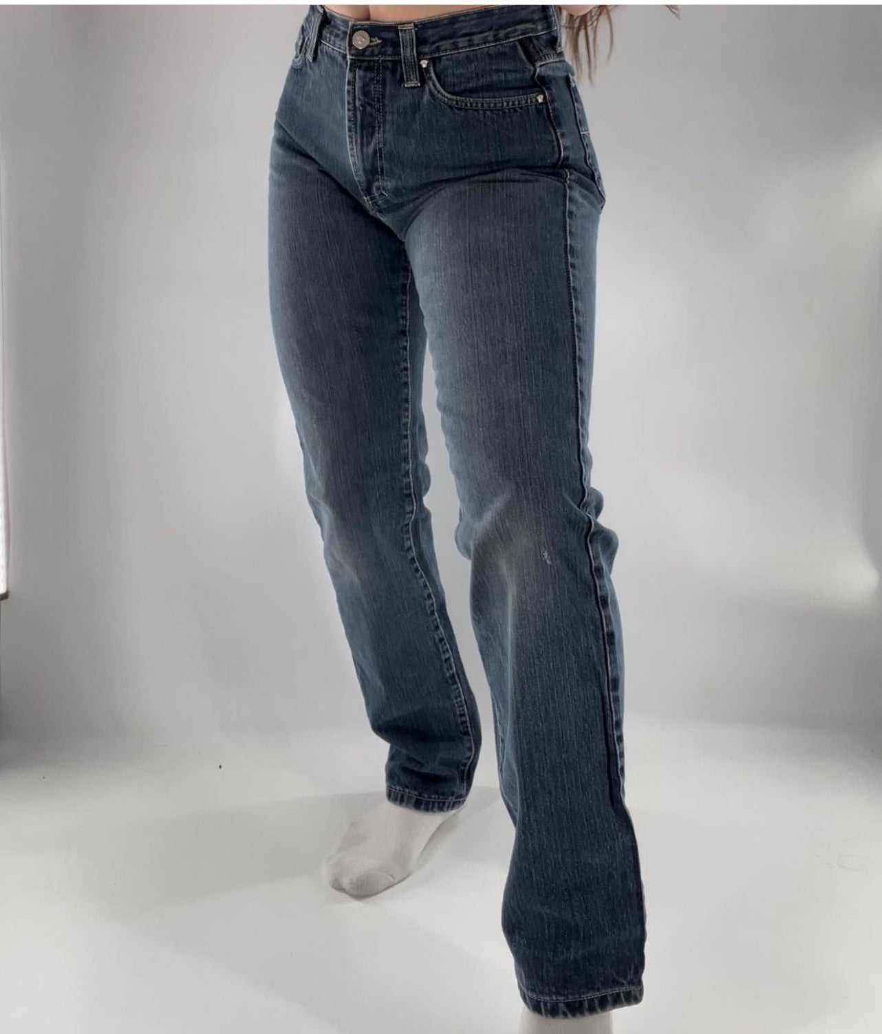 Vintage Versace High Rise Jeans (Sz 27)