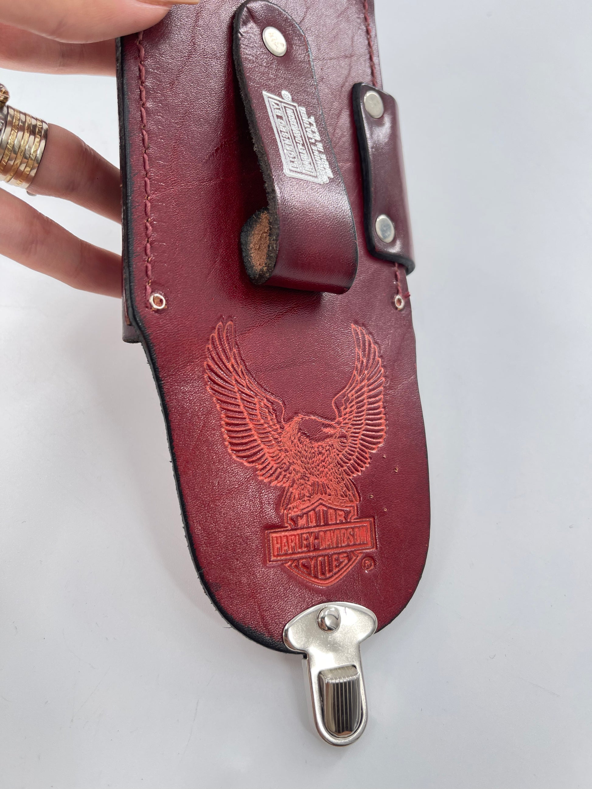 Harley Davidson Cigarette/Phone Case/Holster – The Thrifty Hippy Harley Davidson Cigarette/Phone Case/Holster – The Thrifty Hippy