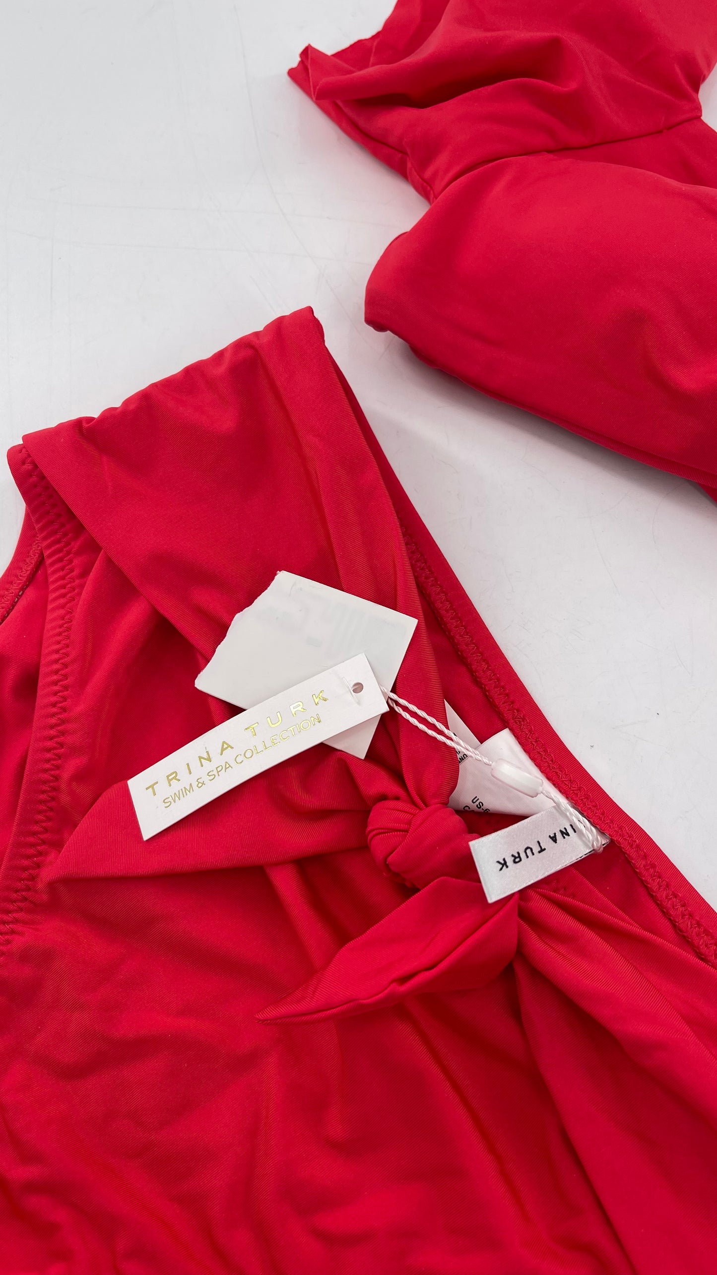 TRINA TURK Red Bikini Set with Tags (6)