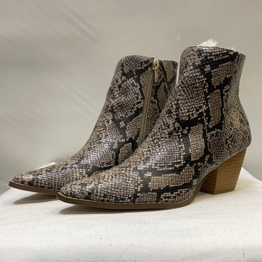 Coconuts by Matisse Free People Vegan going West Snake Skin Patterned Boots