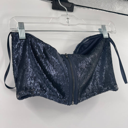 Silence + Noise Sequin Bustier (M)