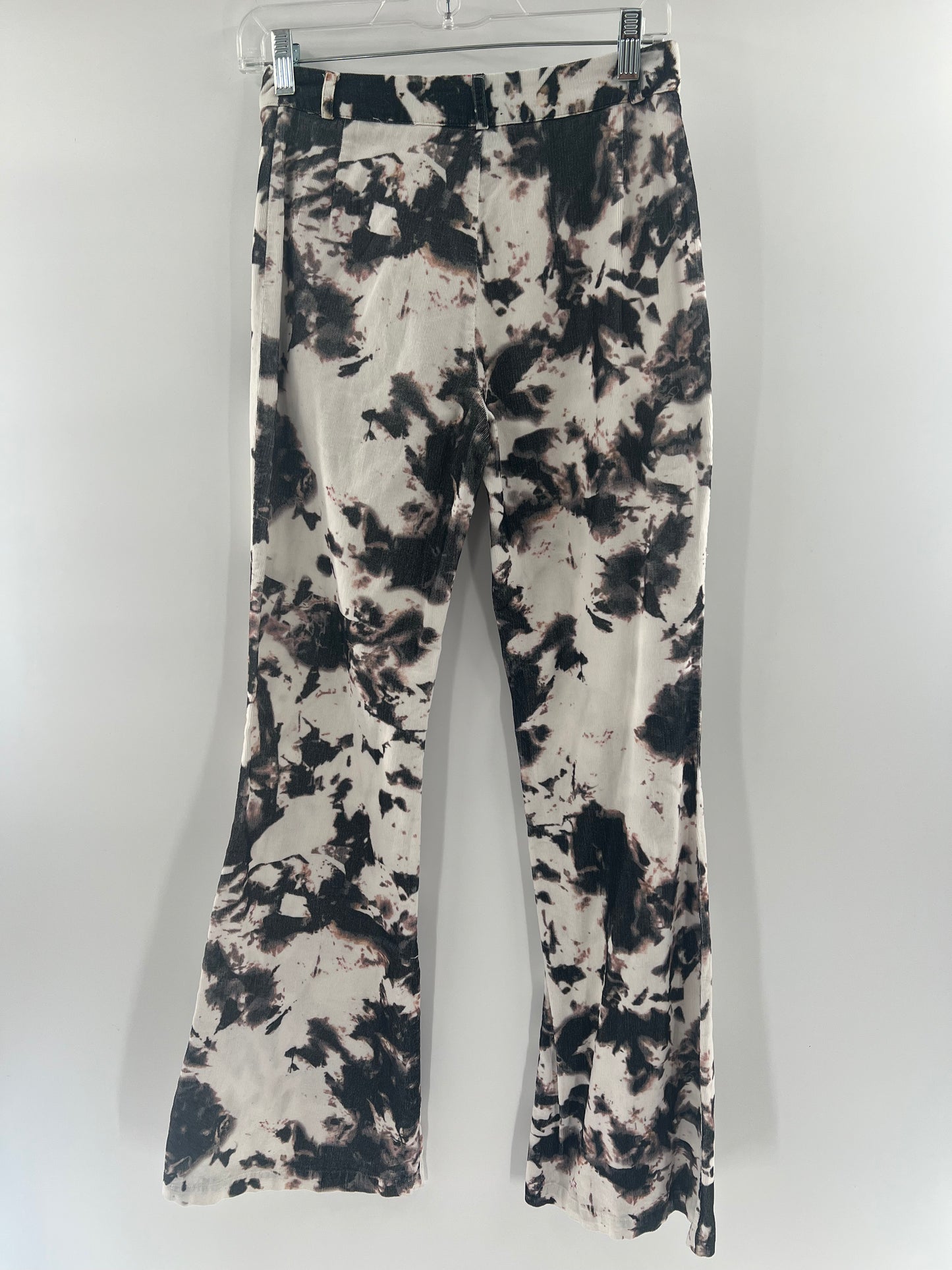 Cynthia Rowley Tie Dye Corduroy Flare Pants (Size 0)