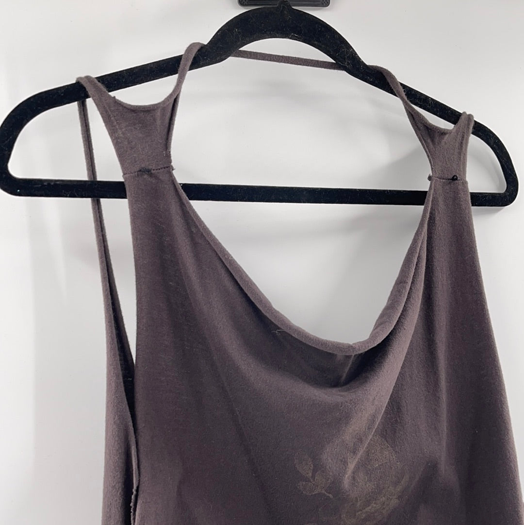 Urban Outfitters Grey Backless Jersey Tank (M)