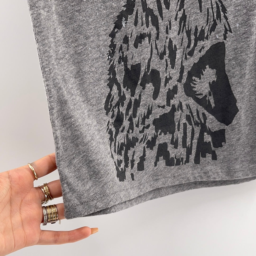 Free People Lone Wolf T shirt (XS)