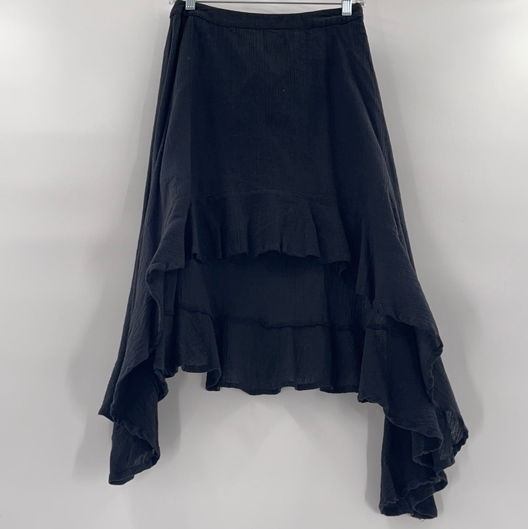 Free People 🖤 Kas NY Black Skirt (Size XS)