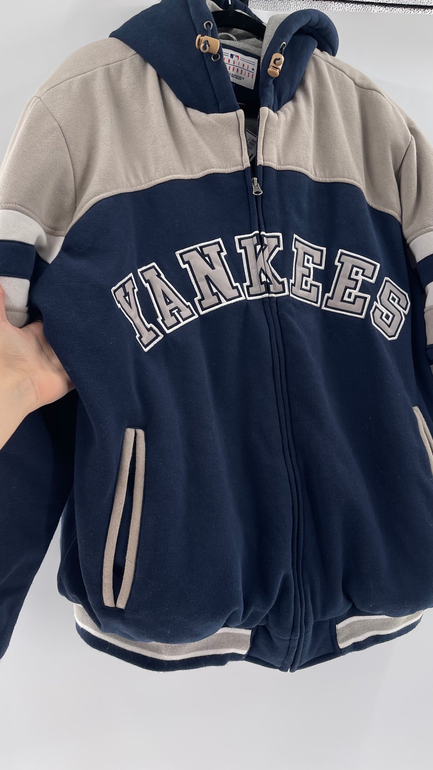 Vintage Yankees Varsity Bomber Jacket -Ultra Comfy- (XXL)