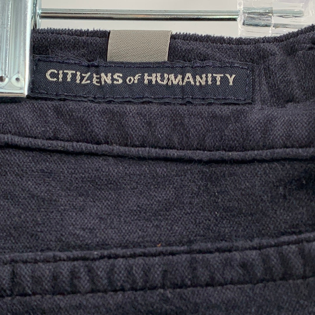 Citizens of Humanity Velvet Black Pants (Size 29)