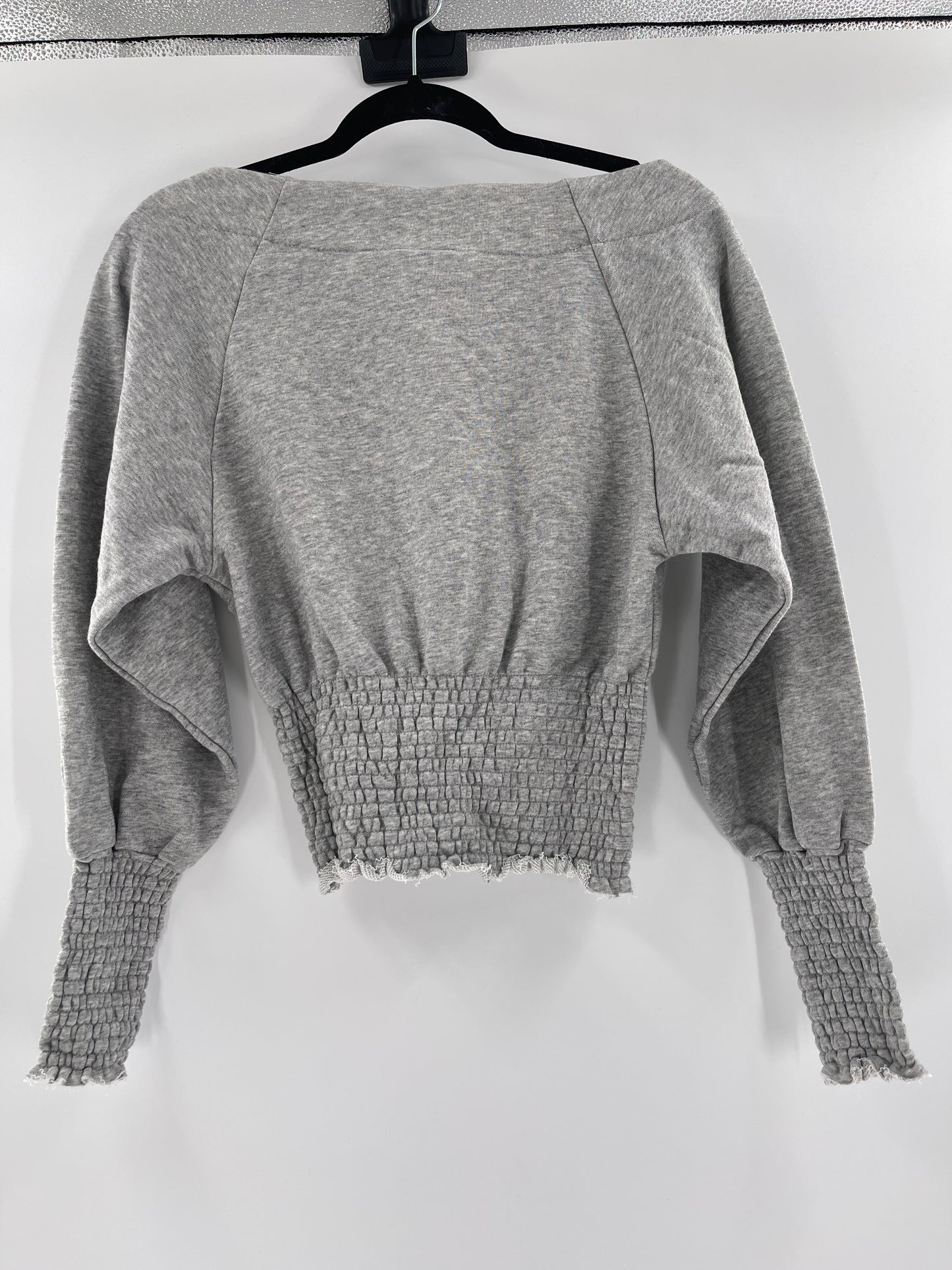 Out From Under Grey Jersey Sweater (Medium)