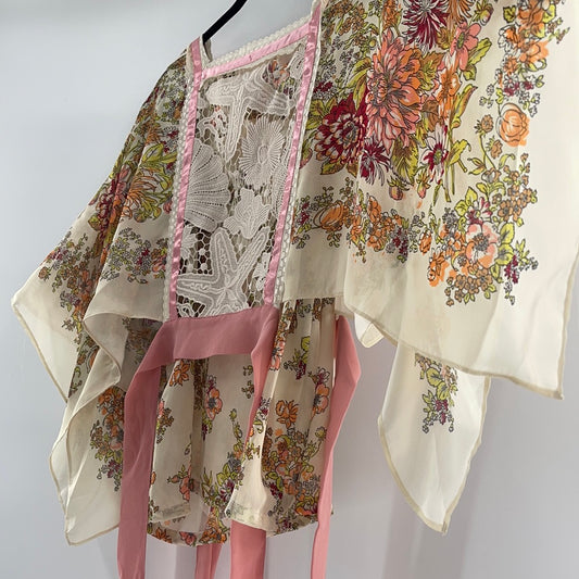 TINY 70s Style Blouse (XS)