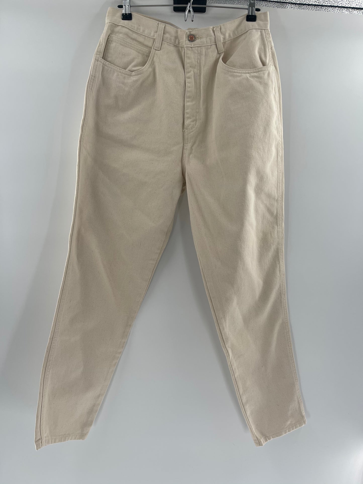 Bill Blass 90’s Off-White jeans (Size 14)