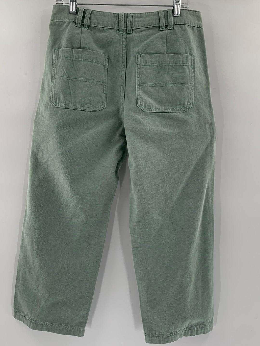 Urban Outfitters Pastel Green Canvas Patchwork Pants (Size 29)