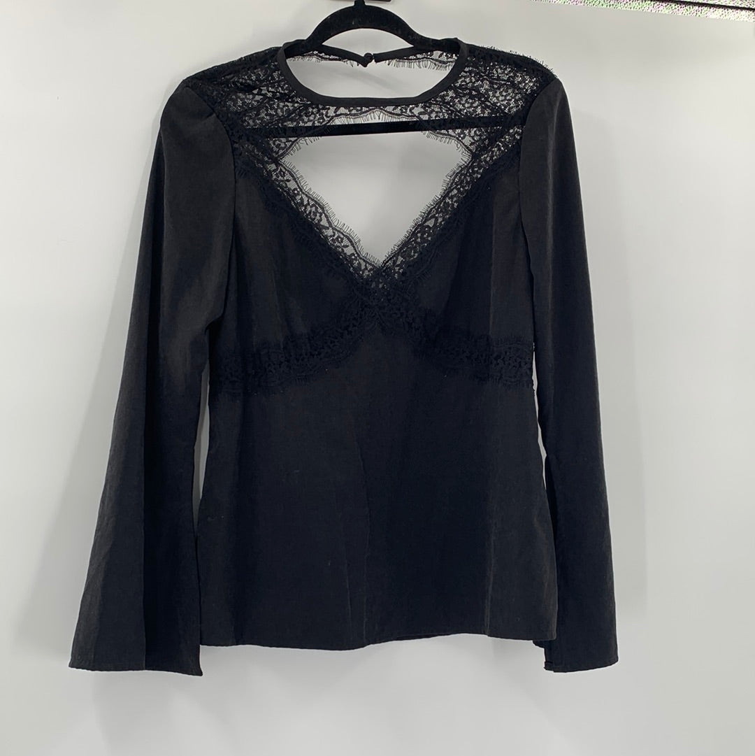 IDYLLWIND black, lace long sleeve