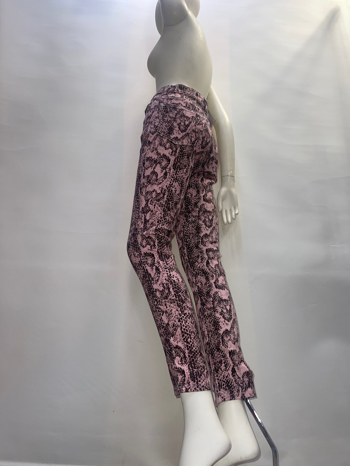BDG Pink Snakeskin Patterned Pants (Size 26)
