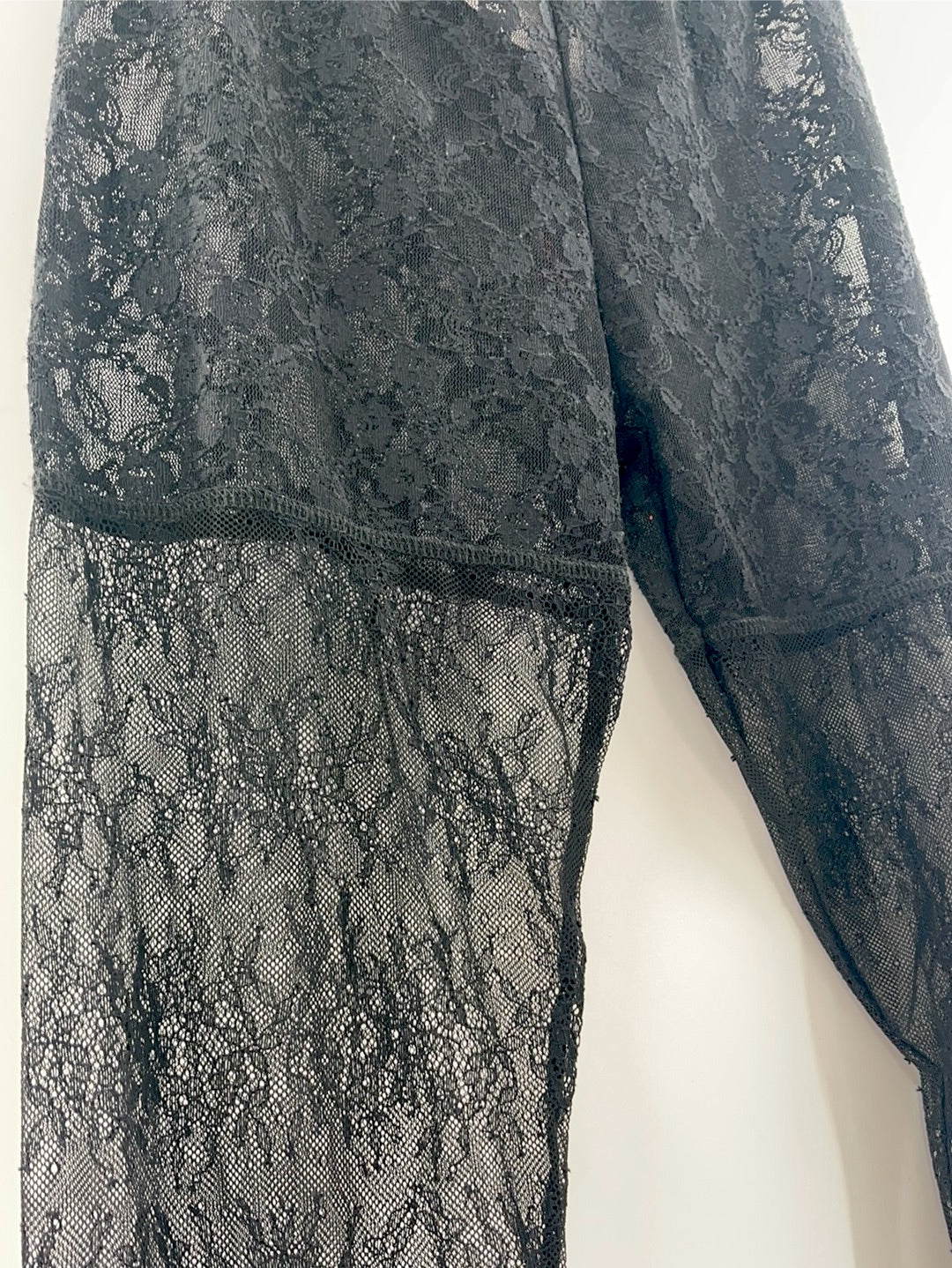 Free People Intimately Lace Leggings Black