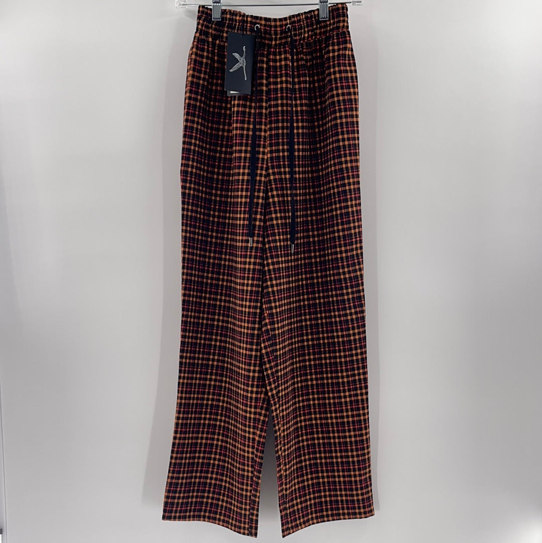 The Fifth Label Plaid Straight Legs (Sz 0-2)