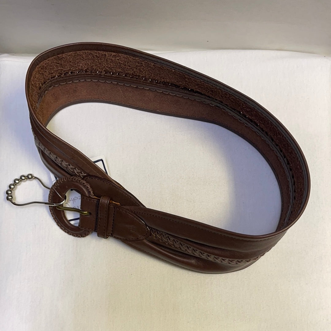 Ralph Lauren 100% Leather Hoop Waist Belt