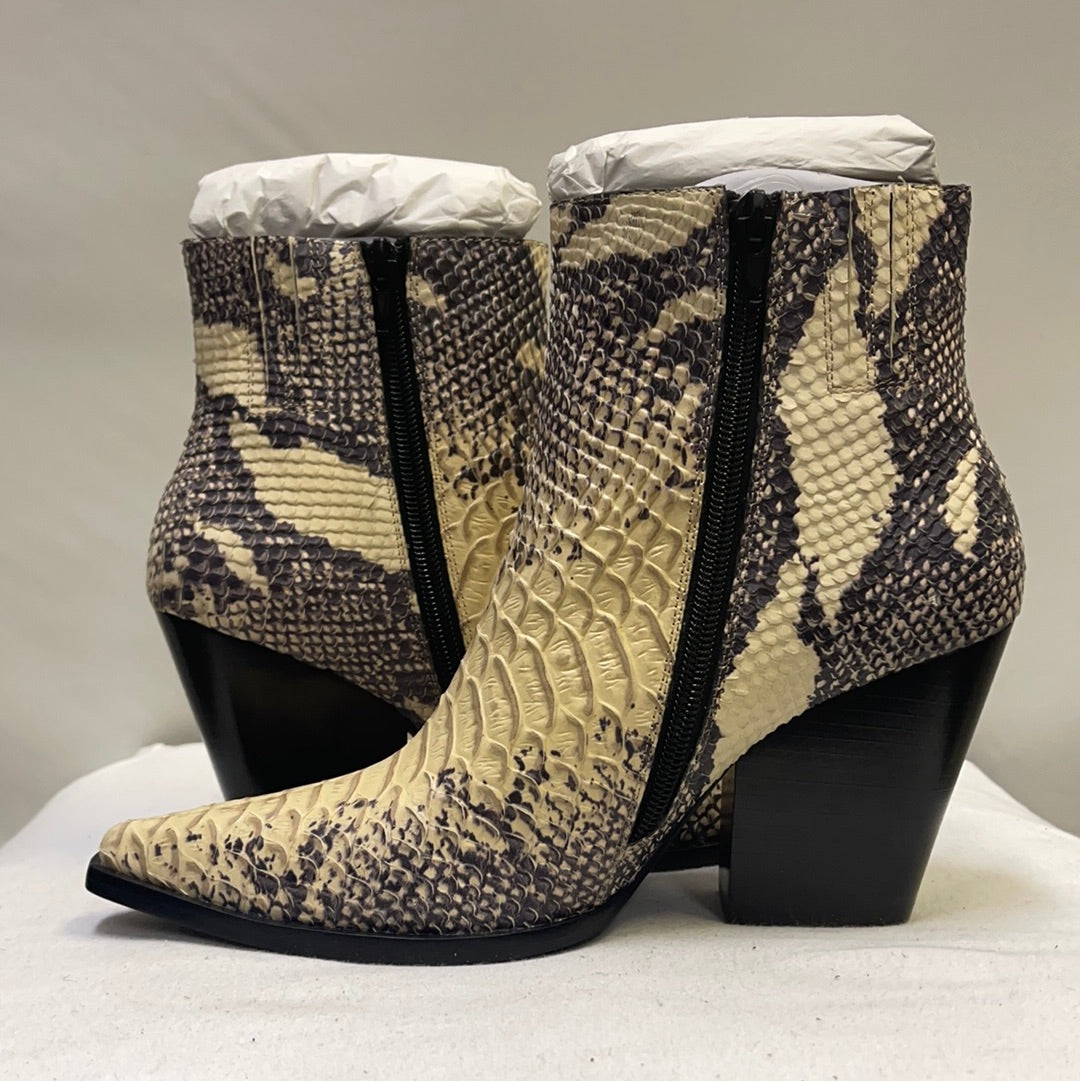 Jeffrey Campbell Snake Skin patterned Boots