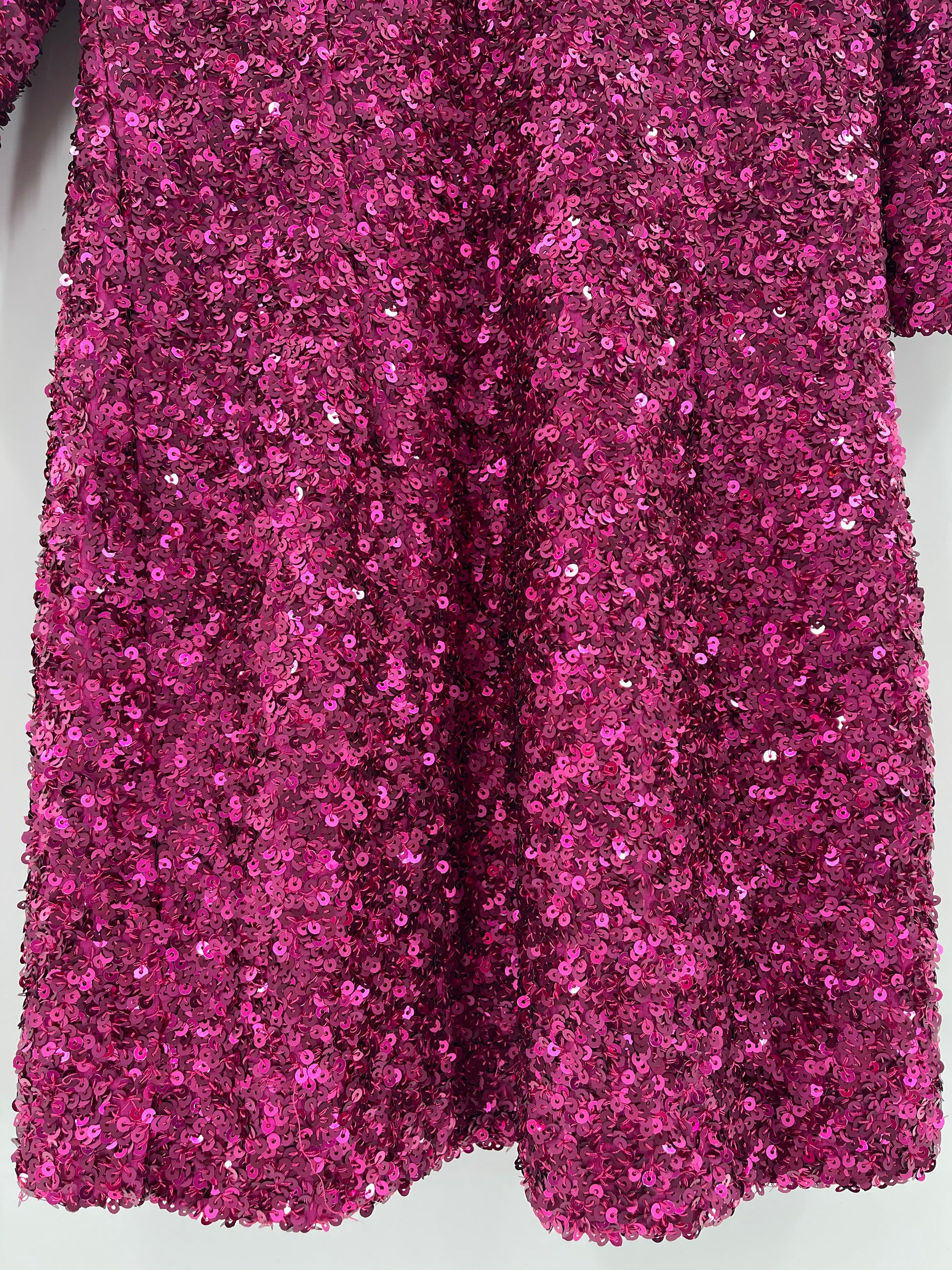 free people pink sequin dress Free People Mini Dress Sequin Pink Shimmering Lines One Piece Size Small