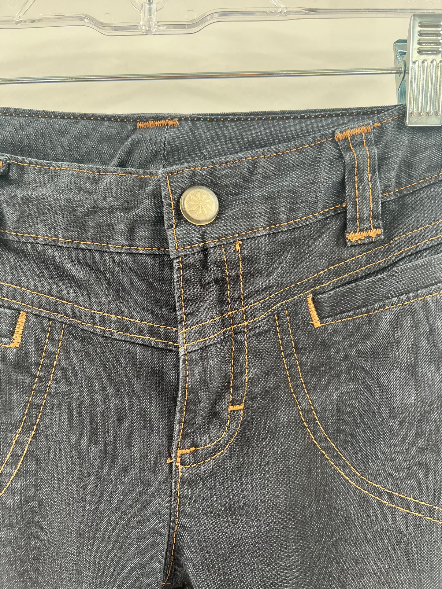 Athleta Flare Jeans with Calve Pockets (Size 6)