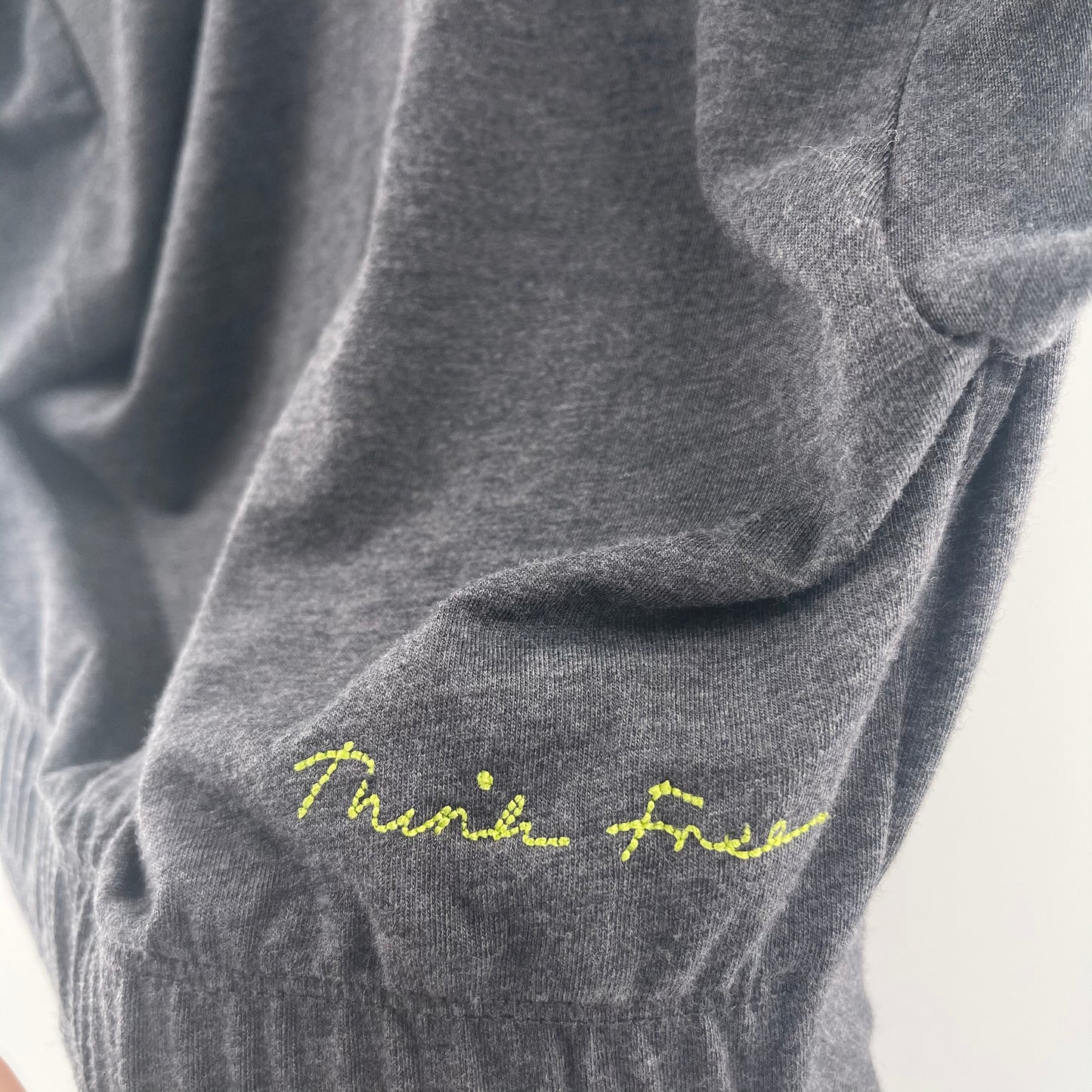 Free People Movement Cropped Grey T (XS)
