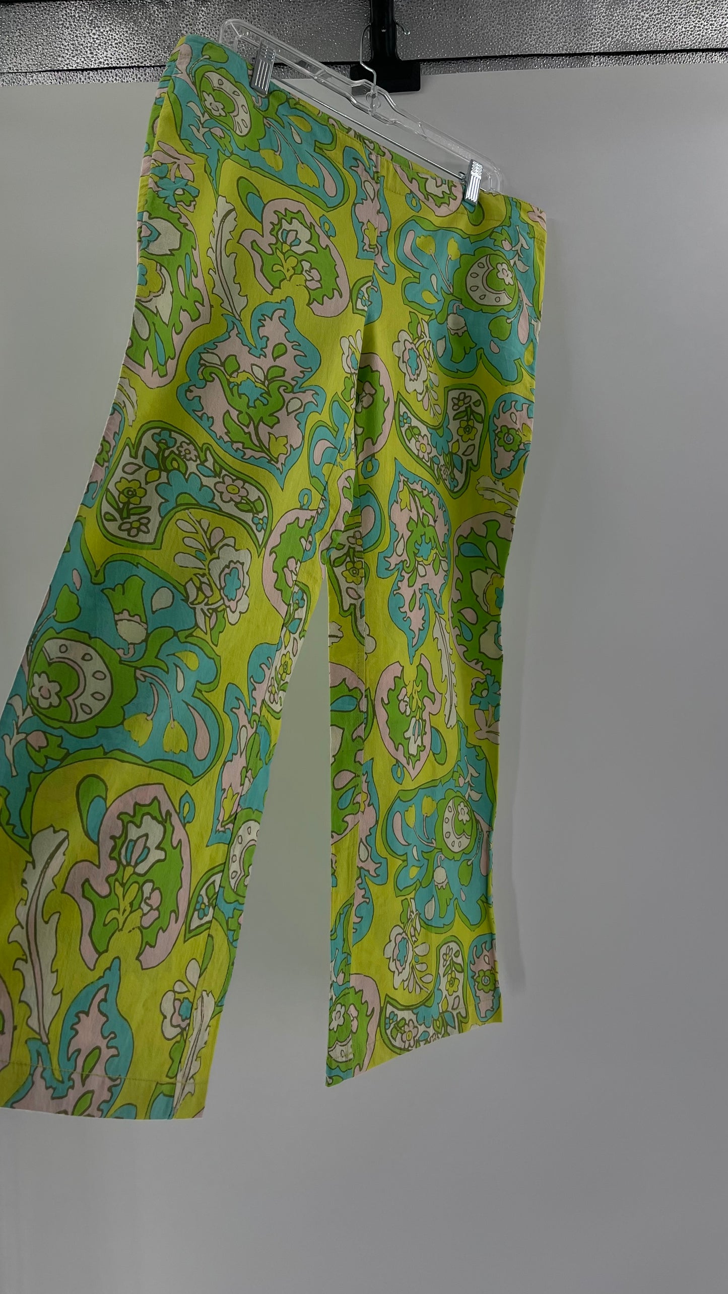 Free People Lime Paisley Patterned  (12)
