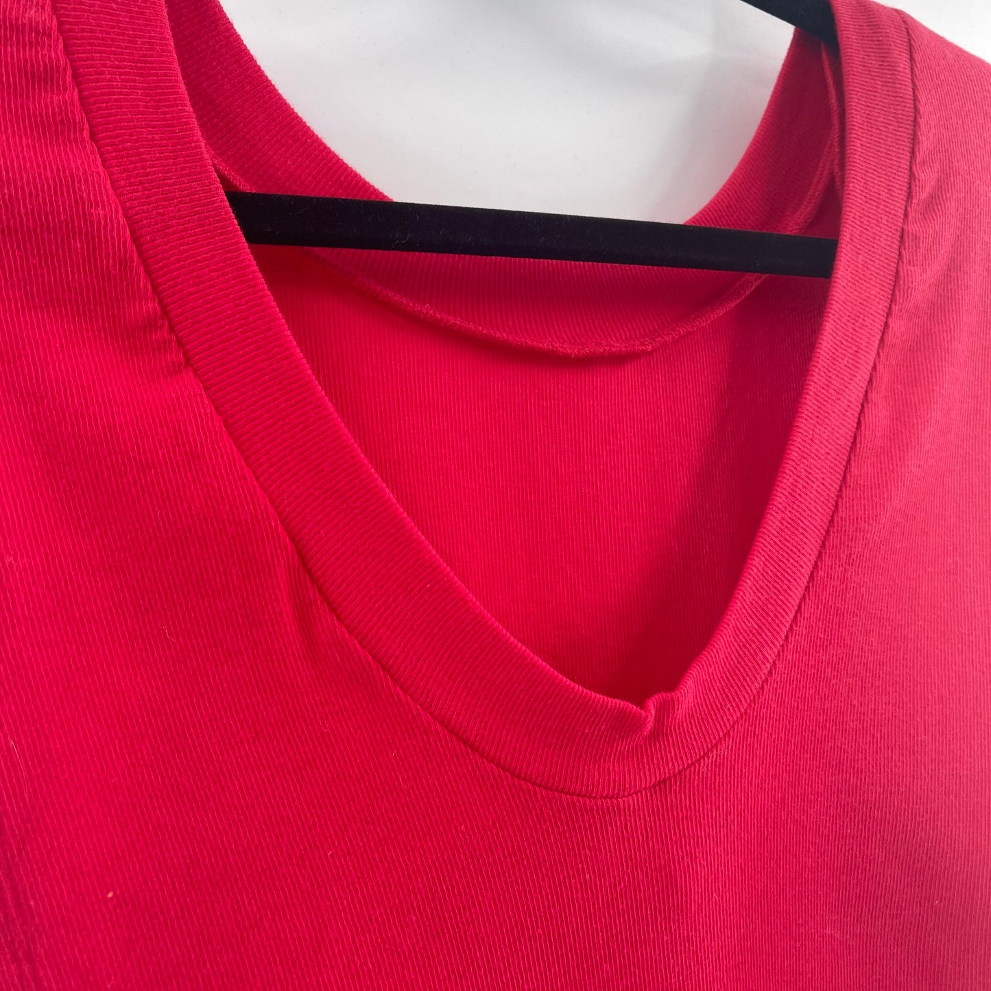 Intimately Free People “U” Shape Collar Red Bodysuit (Size XS)