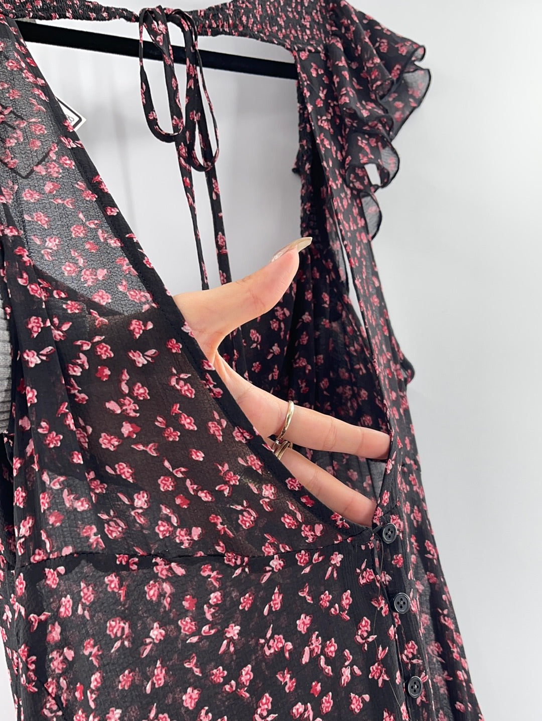 Intimately Free People Floral Maxi (M)