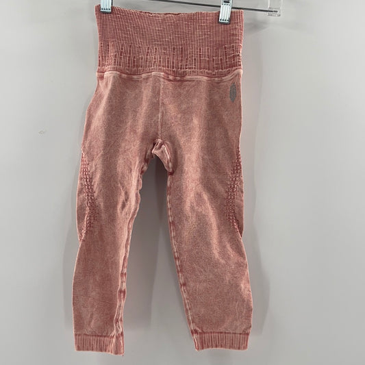 Free People Movement Pink Capri