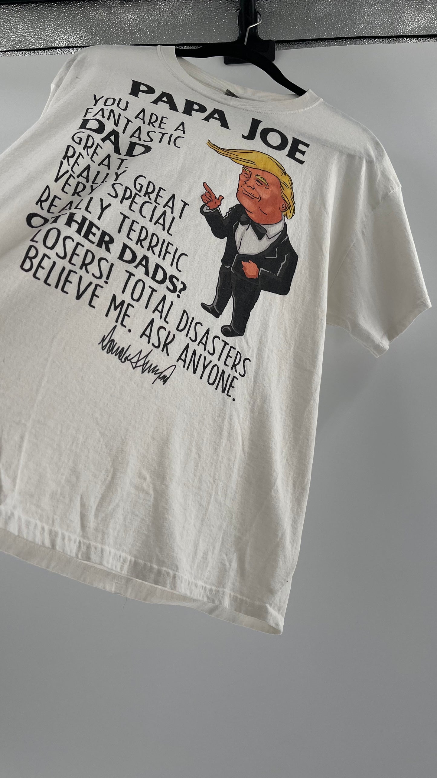 Trump/Biden Humor T (Large)