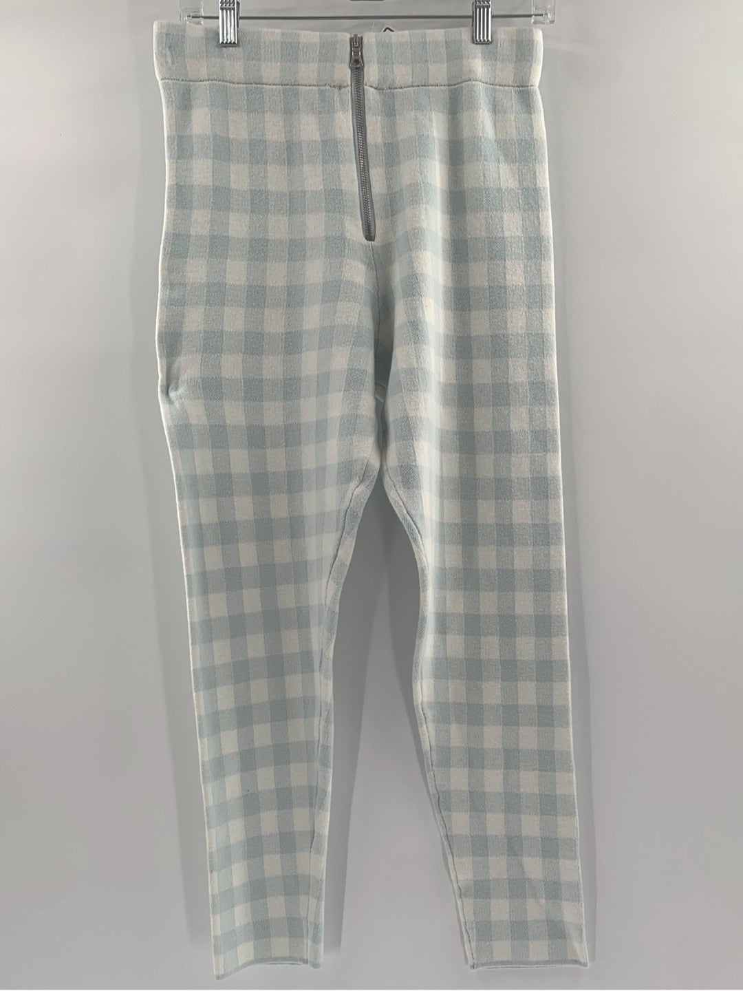 Urban Outfitters Knit Plaid Pants (Size L)
