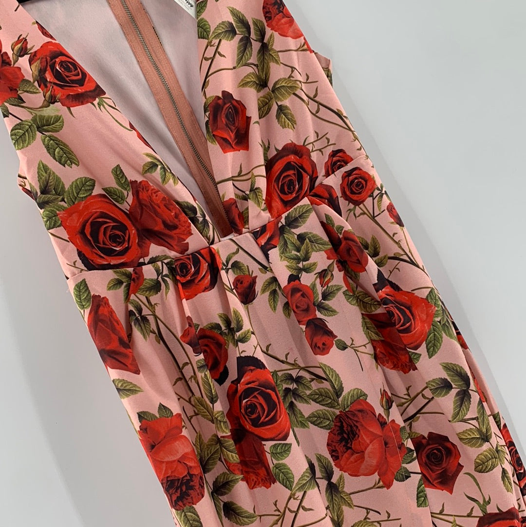 Rose Midi Dress (M)