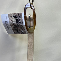 Banana Republic Genuine Leather Tortoise Buckle XS