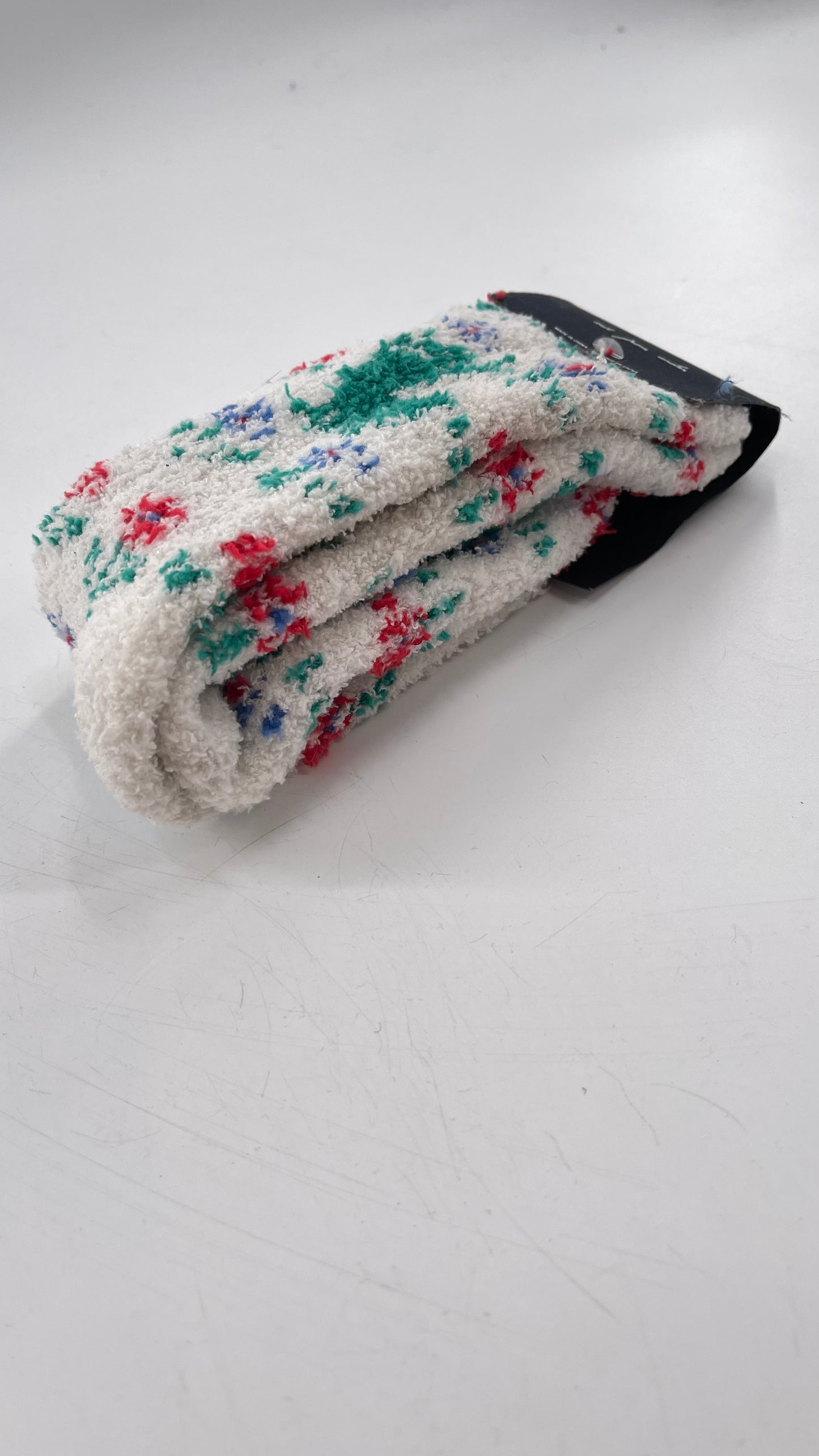 Urban Outfitters Fuzzy Holiday Socks