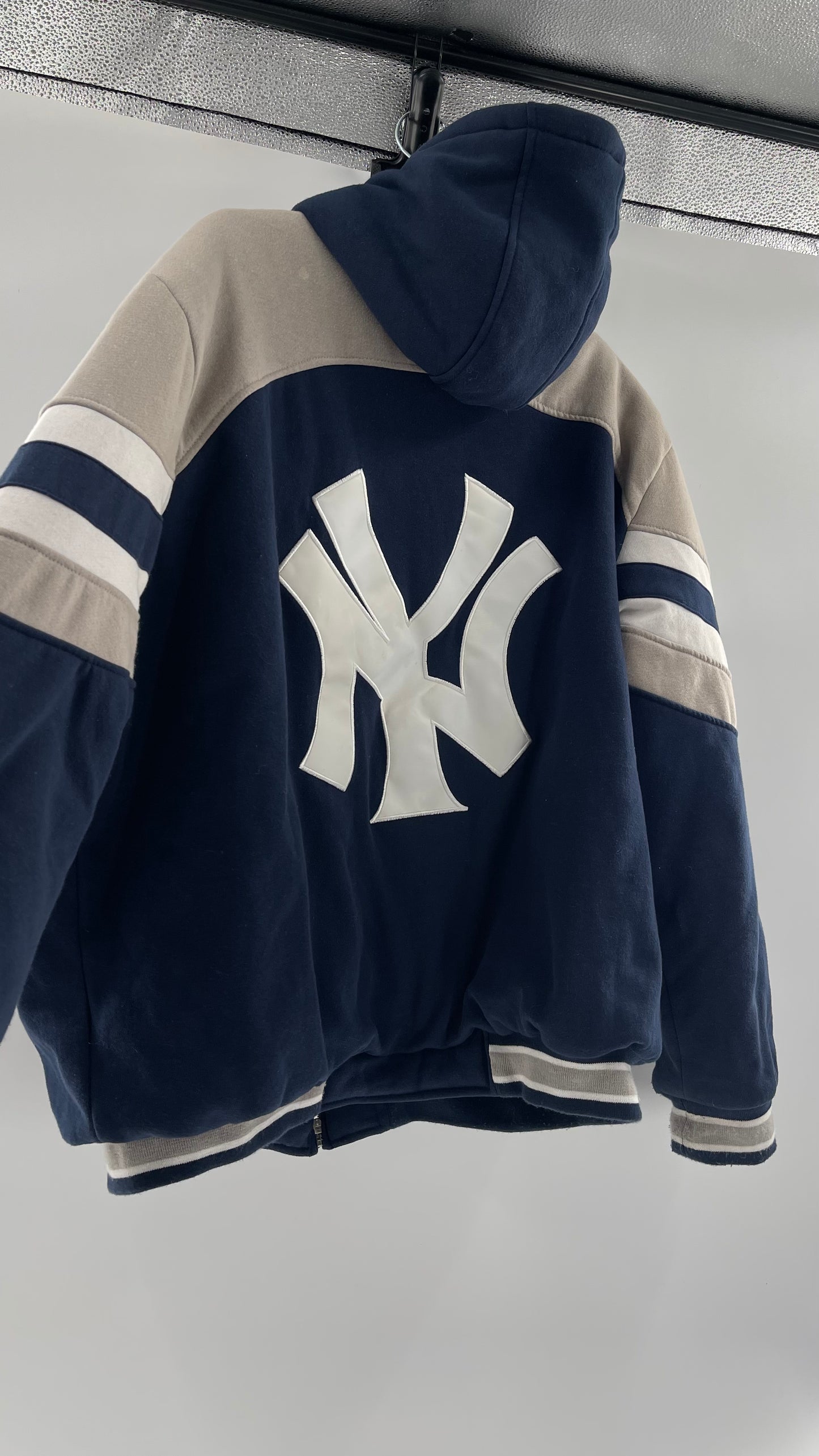 Vintage Yankees Varsity Bomber Jacket -Ultra Comfy- (XXL)