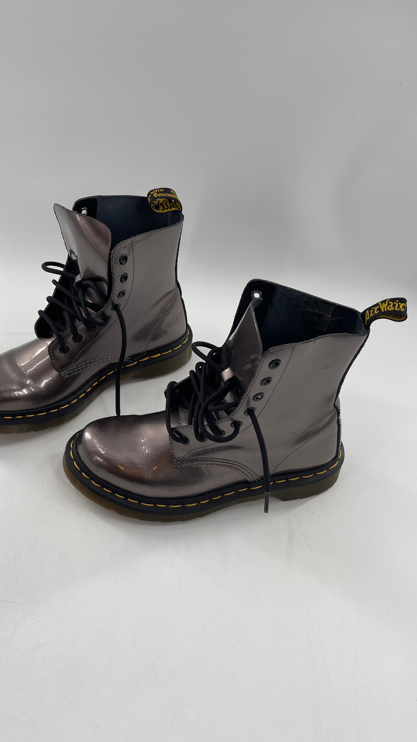 Doctor Martens Pewter Boots (7)