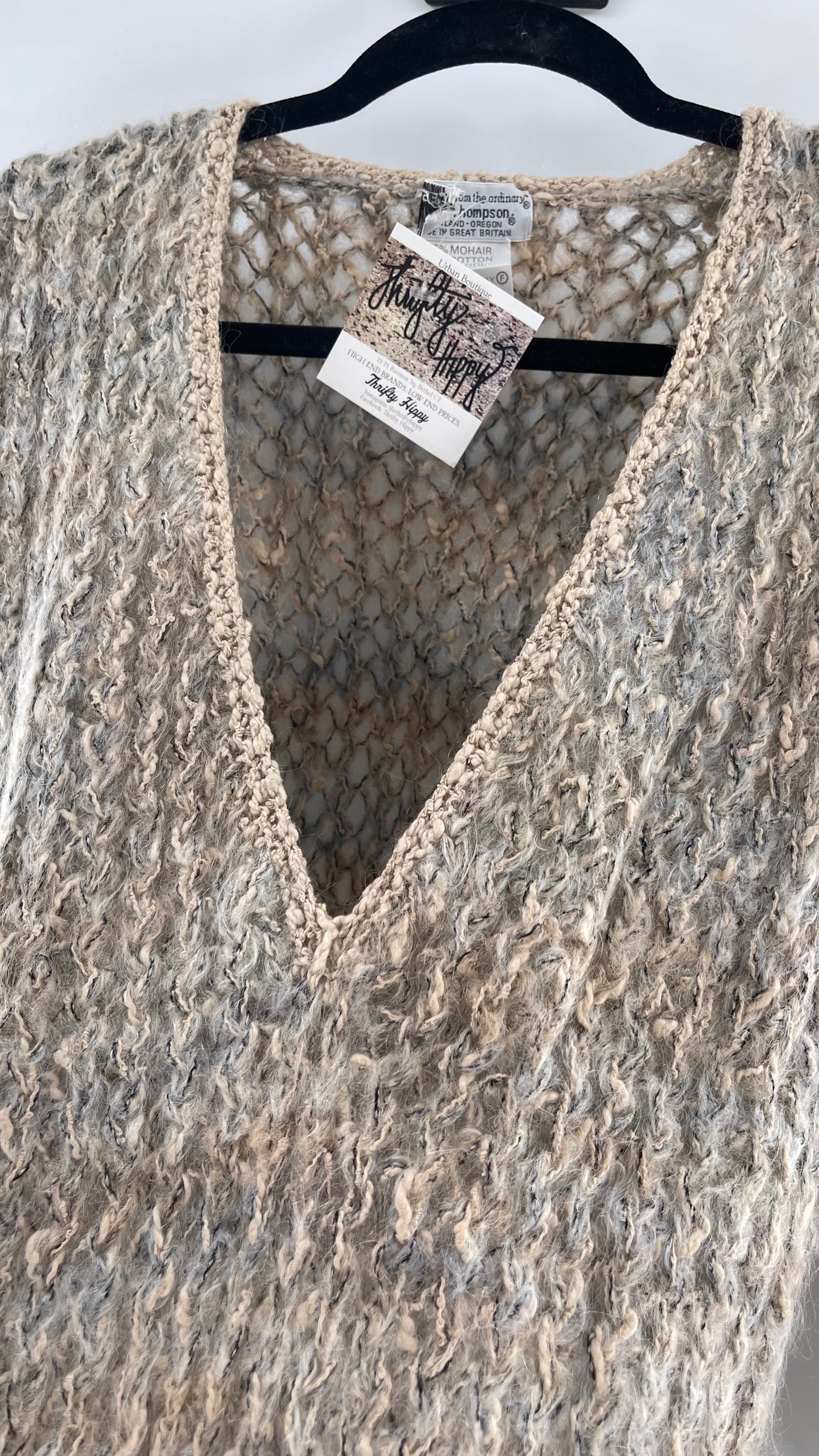 Urban Renewal 75% Mohair Netted Sweater (S/M)