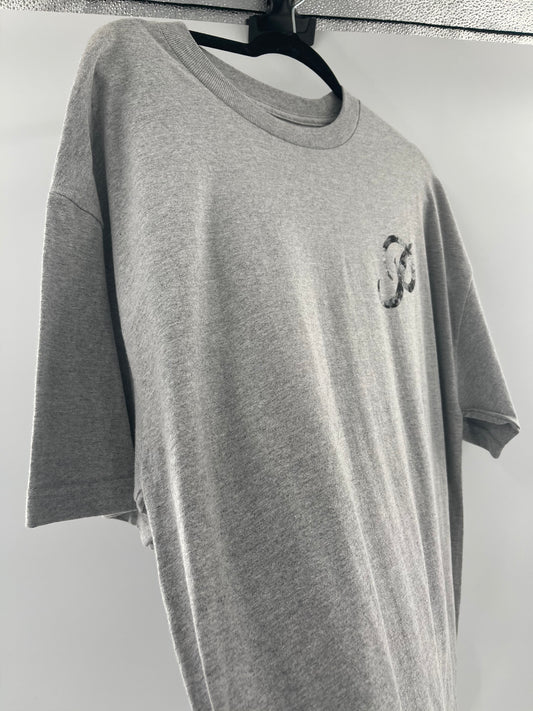 Primitive Light Gray Short Sleeve T-Shirt With “P” Logo (Size XL)