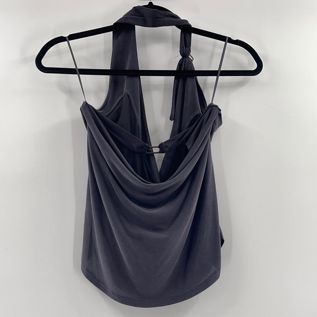 Free People Charcoal Halter (XS)