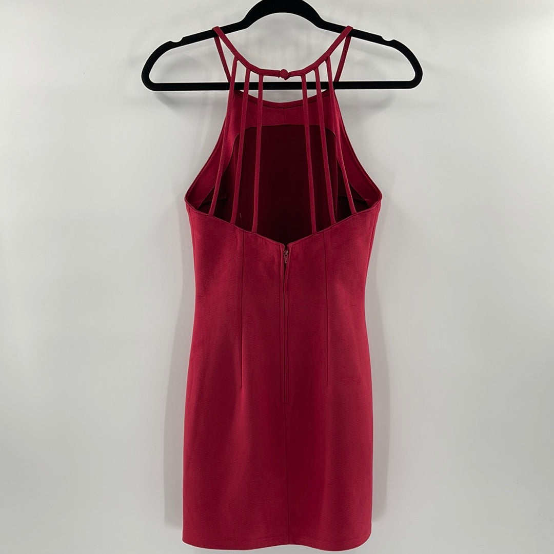 Urban Outfitters - Pink Open Back Sleeveless Mini Dress (Size US 6 )