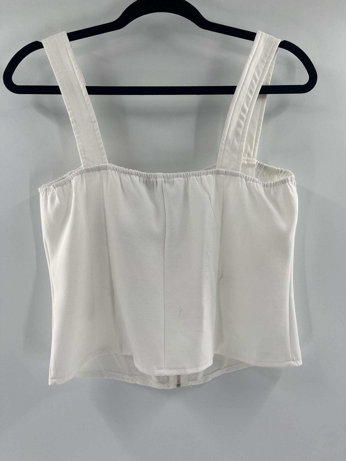 Pretty Little Thing White Bustier (8)