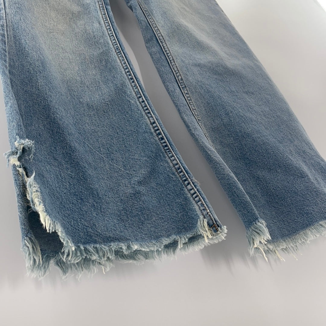 Free People Frayed Flares (Sz 26)