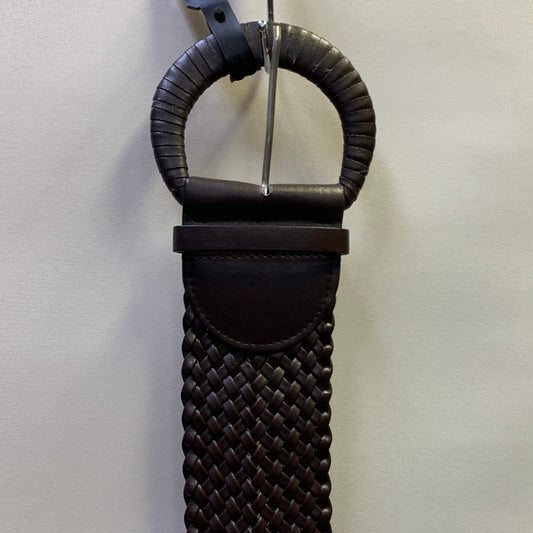 Crochet Faux Leather Belt