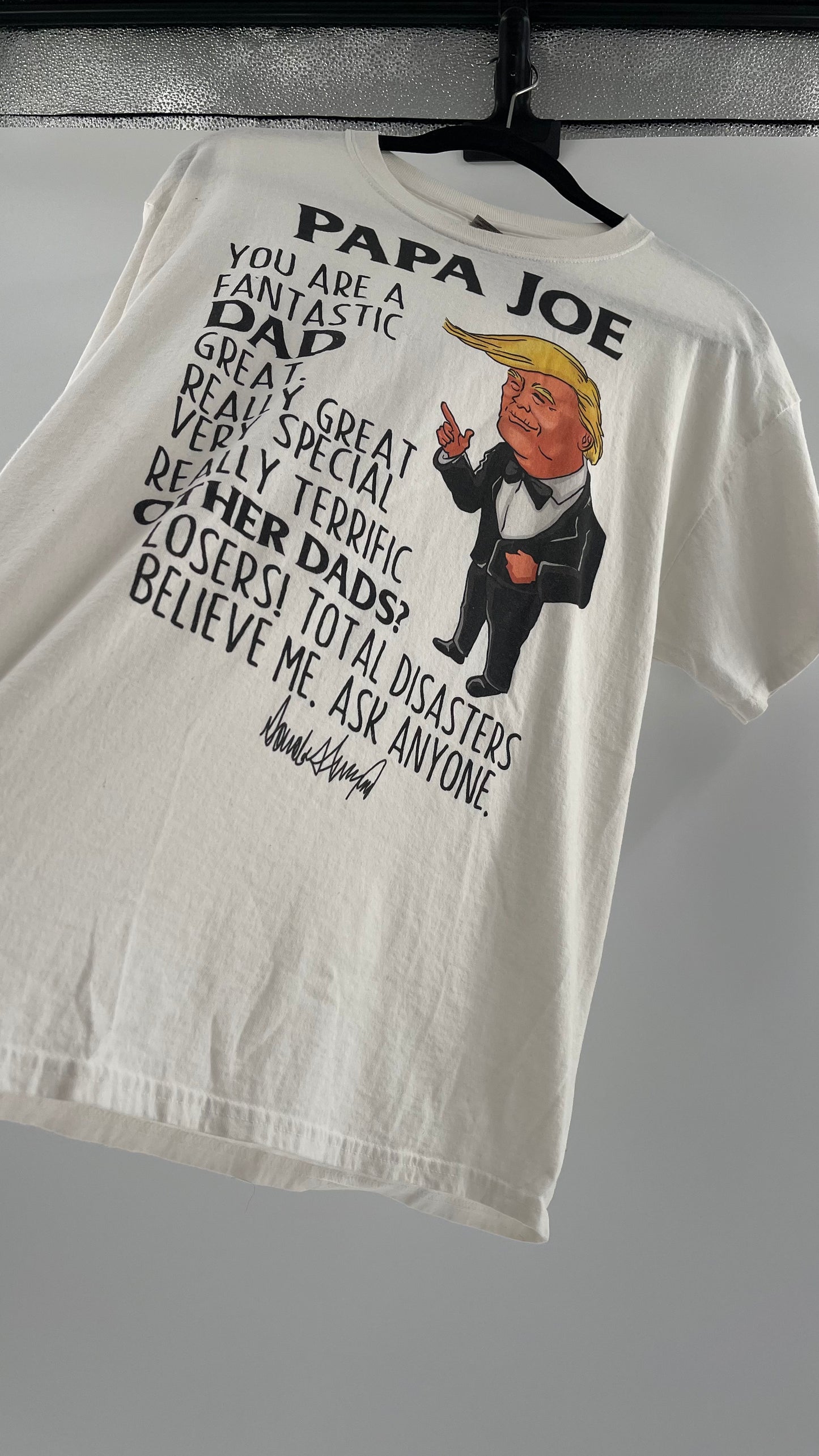 Trump/Biden Humor T (Large)