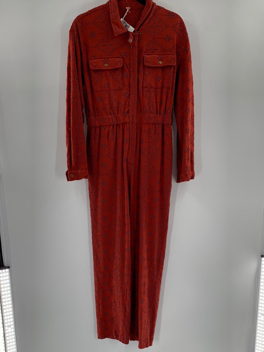 Free People Brick Eyelet Boiler Suit (0)