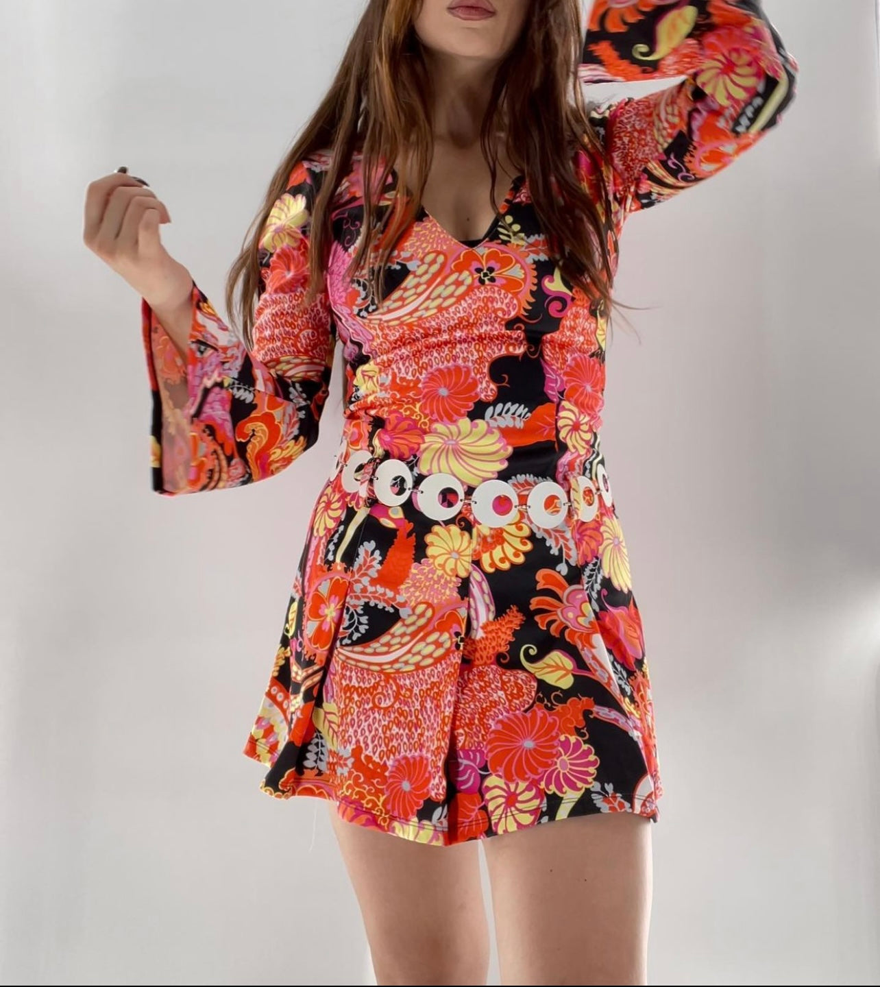 Hippie Paisley Dress (S)