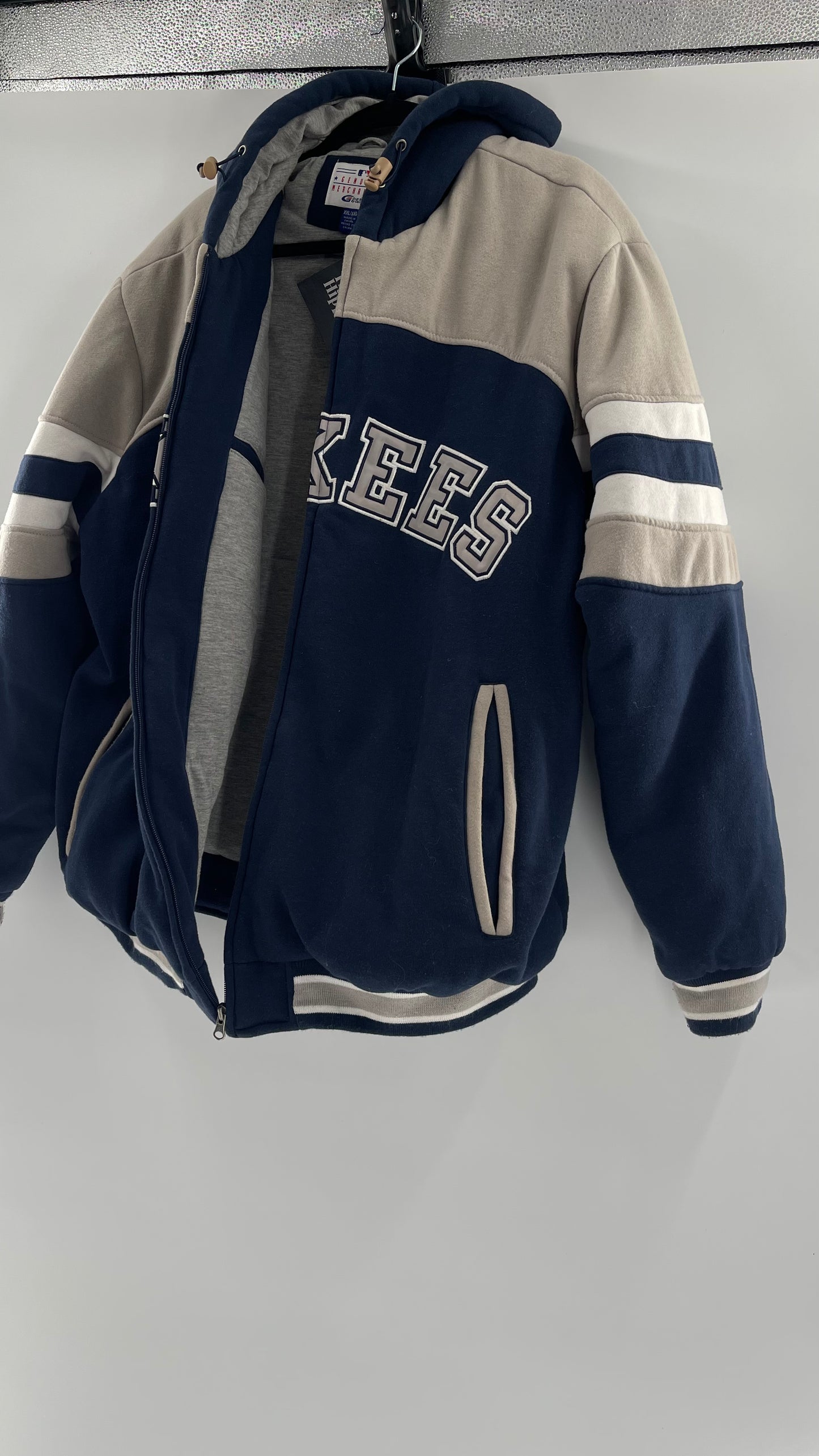 Vintage Yankees Varsity Bomber Jacket -Ultra Comfy- (XXL)