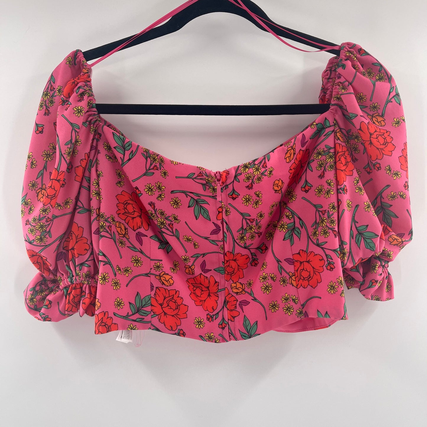 Finders Keepers Cropped Floral Bustier (10)