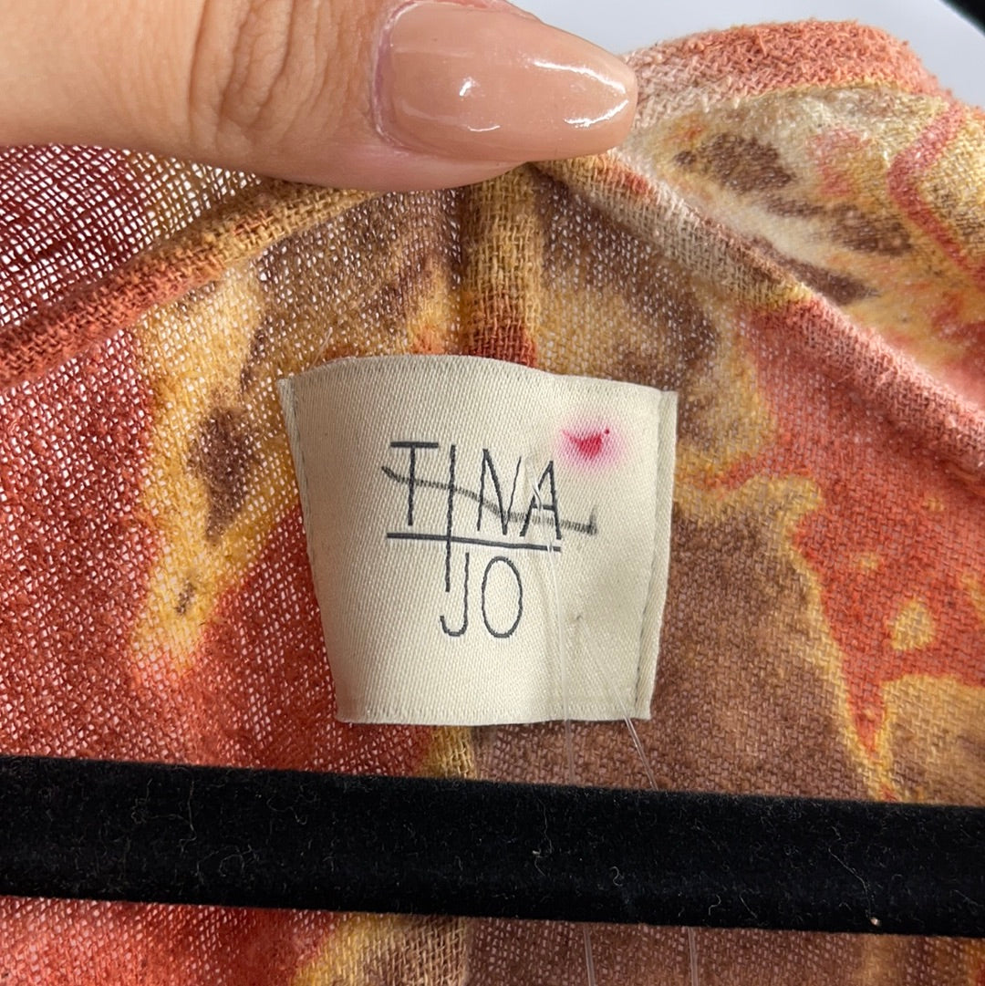 TINA JO 100% Silk Hand Dyed Top (XS)